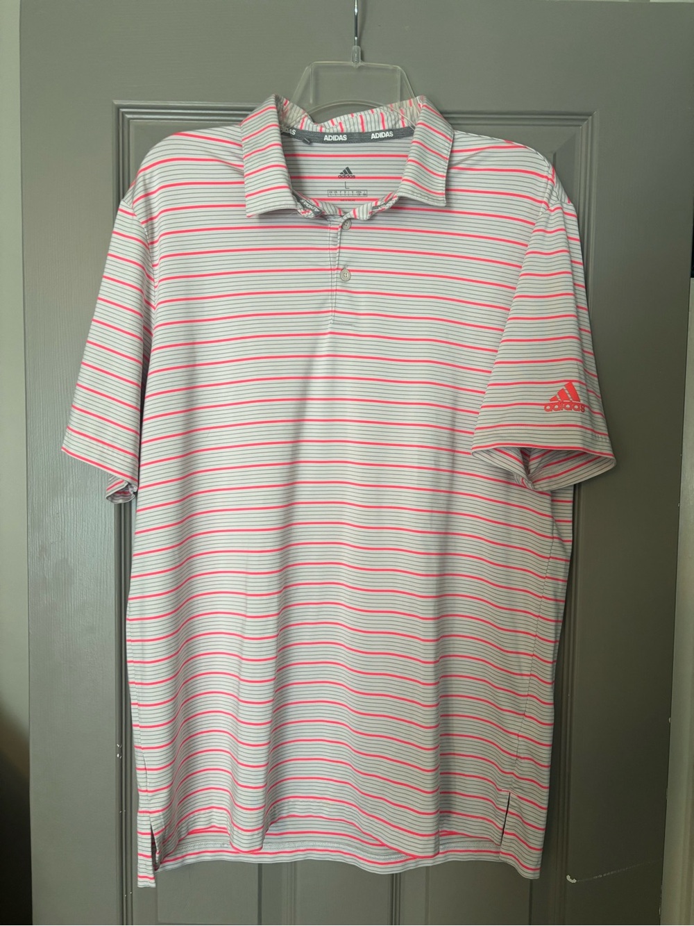 Adidas Men’s Striped Polo
